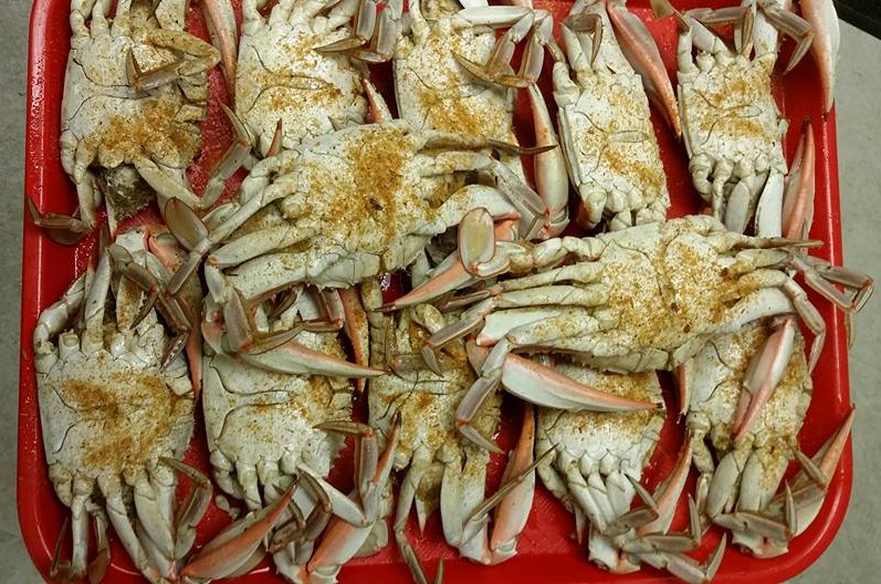 crabs cooked to order
